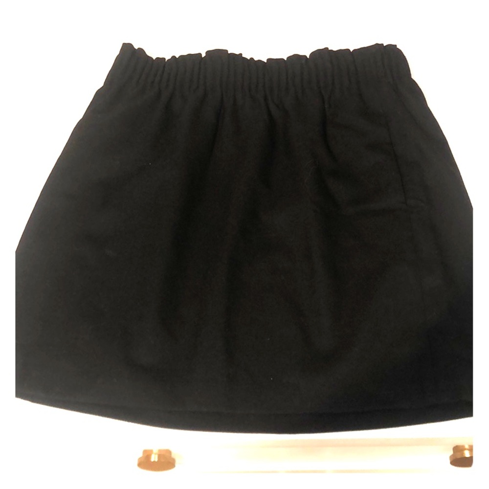 J CREW elastic Black Skirt